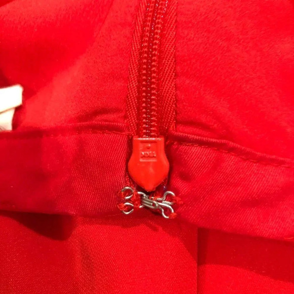 Ochirly Red circle skirt Size Medium - Picture 5 of 11